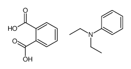 phthalic acid, compound with N,N-diethylaniline (1:1)结构式