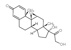 泼尼松龙环氧结构式