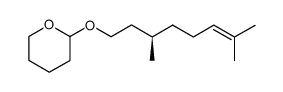 citronellol-tetrahydropyranyl ether结构式