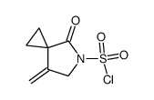 7-methylene-4-oxo-5-azaspiro[2.4]heptane-5-sulfonyl chloride结构式