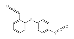 o-[(p-isocyanatophenyl)thio]phenyl isocyanate structure