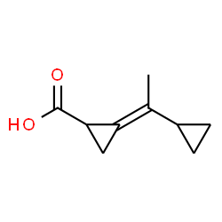 Cyclopropanecarboxylic acid, (1-cyclopropylethylidene)-, (E)- (9CI) picture