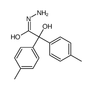 2-hydroxy-2,2-bis(4-methylphenyl)acetohydrazide结构式