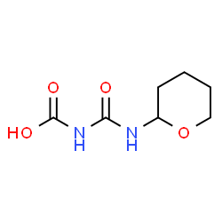 Allophanic acid,4-(tetrahydropyran-2-yl)- (7CI) structure