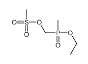 [ethoxy(methyl)phosphoryl]methyl methanesulfonate结构式