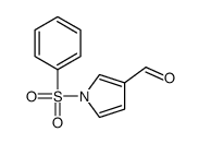 1-(benzenesulfonyl)pyrrole-3-carbaldehyde结构式