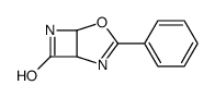 3-phenyl-4-oxa-2,6-diazabicyclo[3.2.0]hept-2-en-7-one结构式