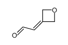 2-(oxetan-3-ylidene)acetaldehyde Structure