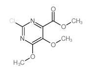 2-氯-5,6-二甲氧基嘧啶-4-羧酸甲酯图片