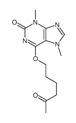 3,7-Dihydro-3,7-dimethyl-6-[(5-oxohexyl)oxy]-2H-purin-2-one picture