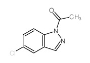 1-(5-氯-1h-吲唑-1-基)乙酮结构式