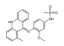 1-methylamsacrine Structure