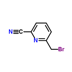 6-BROMOMETHYL-2-CYANOPYRIDINE Structure