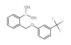 2-((3-(三氟甲基)苯氧基)甲基)苯硼酸图片