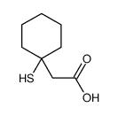 3-mercapto-3,3-cyclopentamethylenepropionic acid Structure