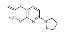 3-Allyl-2-methoxy-6-(pyrrolidin-1-yl)pyridine picture