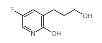 5-Fluoro-3-(3-hydroxypropyl)pyridin-2-ol structure