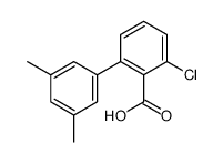 2-chloro-6-(3,5-dimethylphenyl)benzoic acid结构式