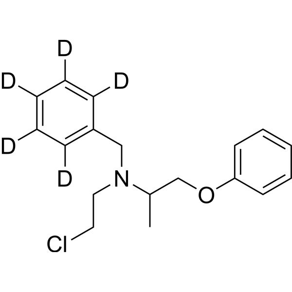 Phenoxybenzamine-d5 Structure