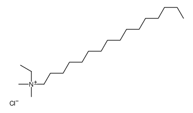 ETHYLHEXADECYLDIMETHYLAMMONIUMCHLORIDE Structure