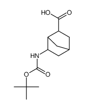 6-(tert-butoxycarbonylamino)norbornane-2-carboxylic acid Structure