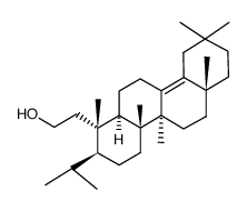 3,4-seco-3-nor-olean-13(18)-en-2-ol Structure