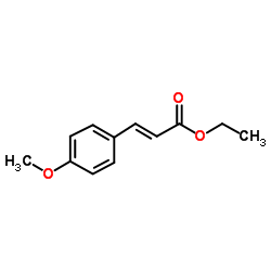 4-甲氧基肉桂酸甲酯结构式