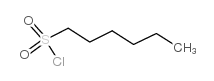 1-HEXYLSULFONYLCHLORIDE Structure