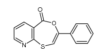 3-phenyl-[1,4]oxathiepino[5,6-b]pyridine-5-one Structure