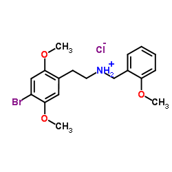 25B-NBOMe (hydrochloride)结构式