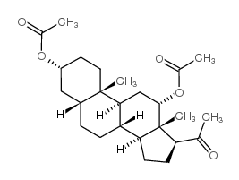 Pregnan-20-one,3,12-bis(acetyloxy)-, (3a,5b,12a)- (9CI) picture