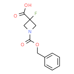 1-[(benzyloxy)carbonyl]-3-fluoroazetidine-3-carboxylic acid picture