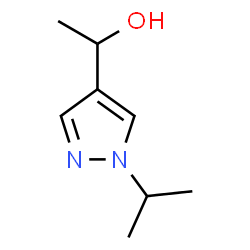 1H-Pyrazole-4-methanol,alpha-methyl-1-(1-methylethyl)-(9CI)结构式