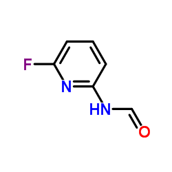 Formamide, N-(6-fluoro-2-pyridinyl)- (9CI) Structure