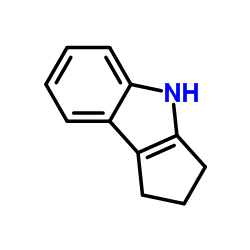 1,2,3,4-四氢环戊[b]吲哚结构式