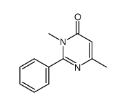 3,6-Dimethyl-2-phenylpyrimidin-4(3H)-one Structure