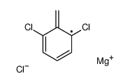 2,6-DichlorobenzylMagnesium chloride, 0.25M in 2-MeTHF结构式