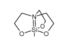 1-methylsilatrane Structure