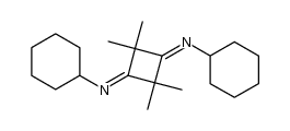 N,N'-Dicyclohexyl-2,2,4,4-tetramethyl-1,3-cyclobutandiimin Structure