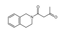 1-(3,4-dihydroisoquinolin-2(1H)-yl)butane-1,3-dione Structure