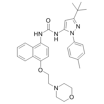 Doramapimod (BIRB 796) Structure