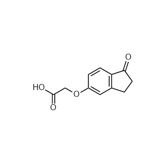 2-((1-氧-2,3-二氢-1H-茚-5-基)氧)乙酸图片