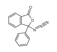 3-azido-3-phenyl-3H-isobenzofuran-1-one结构式