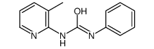 1-(3-methylpyridin-2-yl)-3-phenylurea结构式