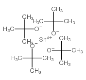 tin(iv) tert-butoxide Structure