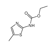 Carbamic acid,(5-methyl-2-thiazolyl)-,ethyl ester (9CI)结构式