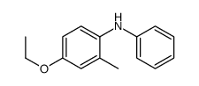 4-乙氧基-2-甲基-N-苯基苯胺结构式