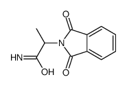 2-(1,3-dioxoisoindol-2-yl)propanamide Structure