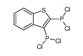 2,3-bis(dichlorophosphanyl)benzo[b]thiophene Structure