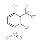 1,3-Benzenediol,2,4-dinitro- structure